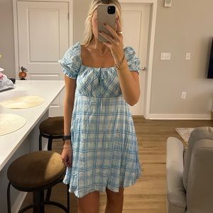 Altar’d State Blue and White Dress